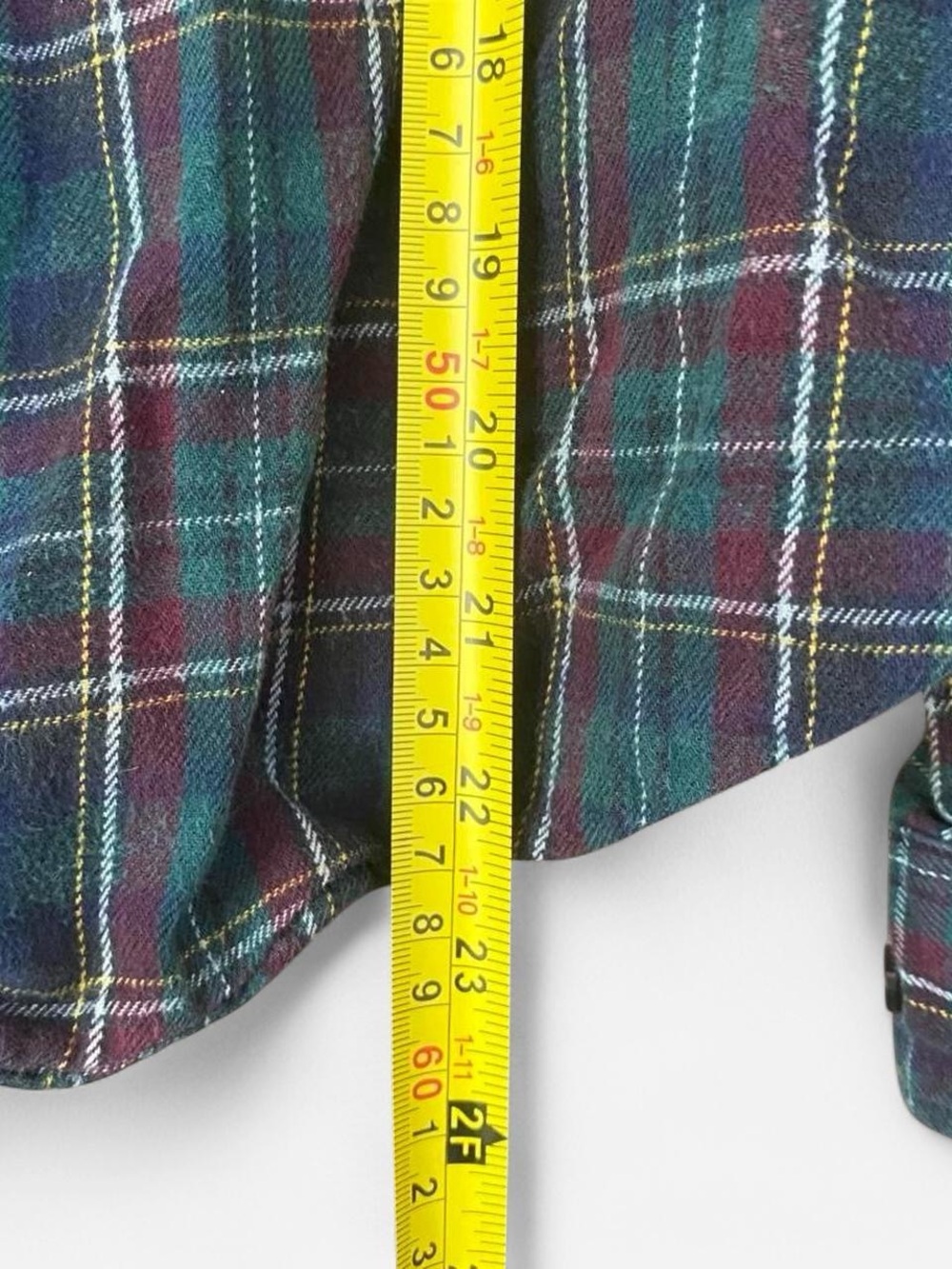 Vintage Y2K Comfort Outfitter Cotton Long Sleeve Button Flannel Shirt Skater - Picture 6 of 8